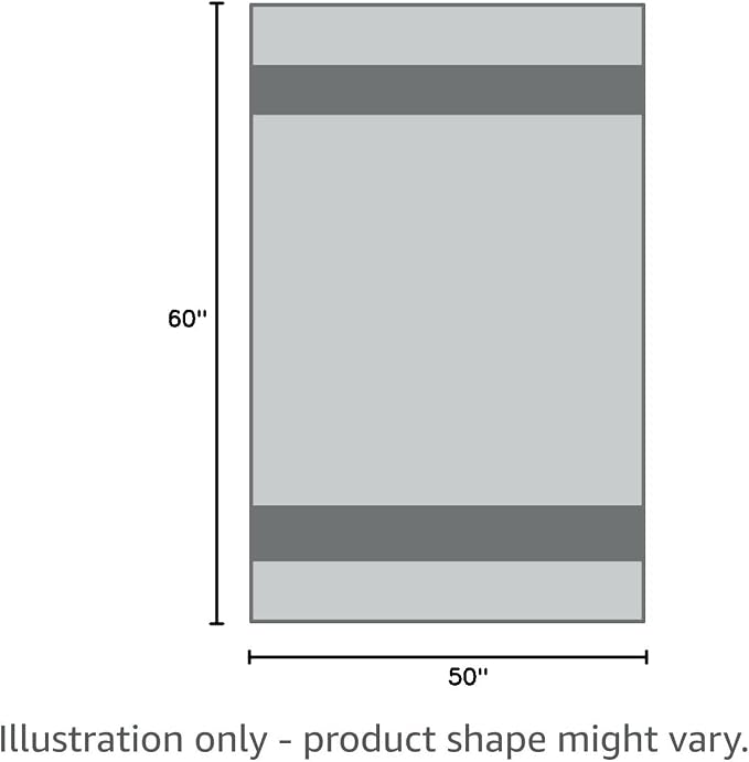 PHF 100% Cotton Muslin Throw Blanket 50" x 60", 4-Layer Lightweight Gauze Throw, Breathable Cloud-Soft Minimalist Blanket for Bed, Couch, Camping, Taupe, Ideal Gift