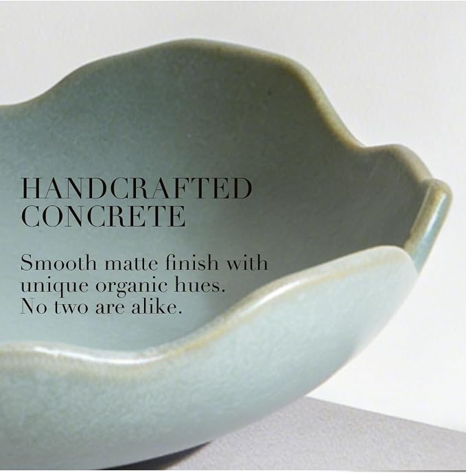 Decorative Bowl, Ceramic Fruit Bowl For Kitchen Counter, Purse Bowl For Dining Table Centerpiece Decor, Key Bowl For Entryway Table Coffee Table Top, Stone Large Luxury Bowls For Home, 9.8"X2.2"