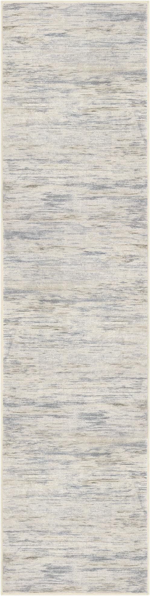 SIILOOM 2x8 Modern Abstract Runner Rug for Hallways, Gray Beige Neutral Multi Super Soft Hallway Decor Kitchen Rugs with Non-Slip, Non-Shedding Washable Rug for Entryway Laundry Indoor
