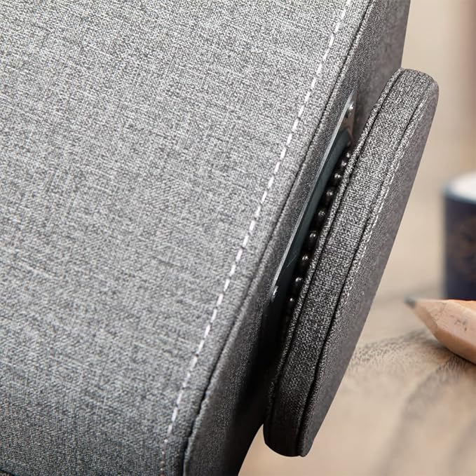 360° Rotating Remote Control Holder, PU Leather TV Remote Caddy Organizer Basket Storage Box with 5 Compartments for Pen, Pencil, Art Supplies, Makeup Brush, Office Desk Table Accessories