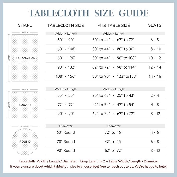 Linen World Blue Linen Tablecloth - 100% French Linen Table Cloth 120" x 60" Inch,Washable Rectangular Tablecloth for Dining,Outdoor,Weddings and Restaurants,Decorative Thanksgiving Christmas