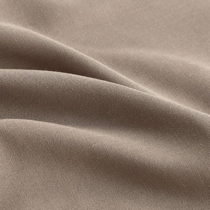 Khaki Textured Linen Rectangle Table Cloth Burlap Tan Fabric Tablecloth Rectangular Dining Table Cover Kitchen Decorations Boho Farmhouse Linen Tablecloths for Rectangle Tables 60x90 Inch