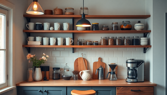 How to Build a Coffee Station That Feels Warm and Organized