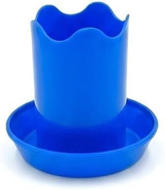 12-Piece Sea Blue Color Flower Pot and Saucer Set, Modern Planter Collection in Graduated Sizes (2"–12") – | Graduated 2-12 Inch Sizes, Drainage Holes, Durable Fade-Resistant Design, Made in USA for Plants & Flowers