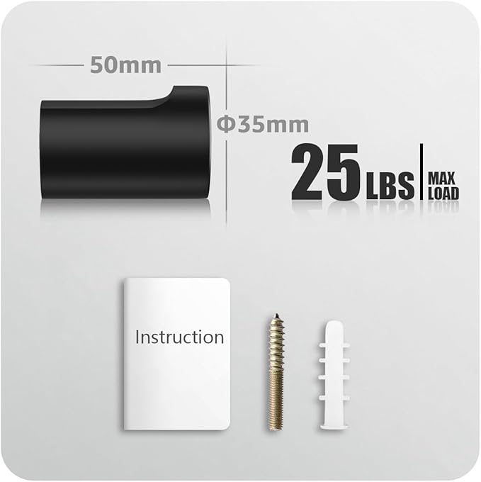COCOYA 4Pack Metal Wall Hooks, Minimalist Coat Hooks Matte Black Simple Modern Easy Install Wall Mount Heavy Duty Aluminum Mid Century Entryway Bathroom, for Hanging Hat Purses Robe Clothes Backpack