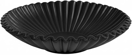 Resin Black Bowl Decorative for Home - Key and Purse Bowls for Entryway Table