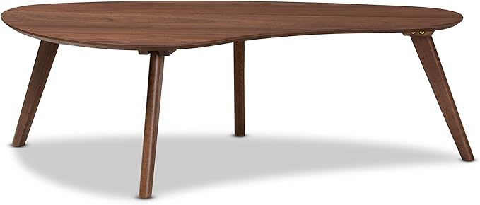 Baxton Studio Coffee Tables, One Size, Walnut