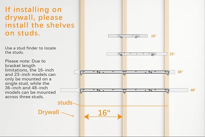 BAYKA Floating Shelves for Wall, Set of 3, 22.5 Inches Wall Mounted Rustic Wood Shelves for Bathroom, Bedroom, Living Room or Kitchen Decor, Storage for Books, Lego, Plants, Gray