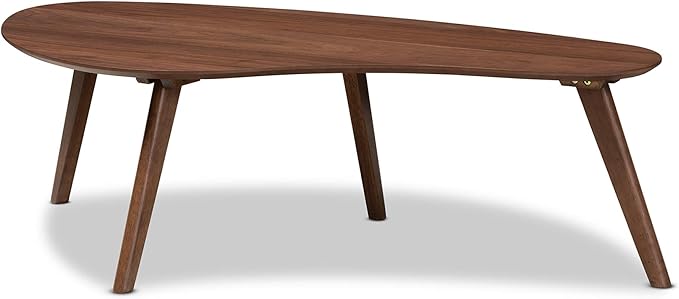 Baxton Studio Coffee Tables, One Size, Walnut