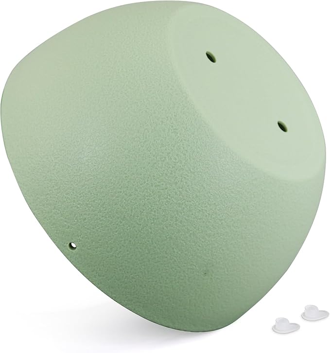Meowell 12 inch Large Hanging Planters Plant Pots for Indoor Outdoor Plants, 2 Pack Hanging Flower Pots with Drainage Holes and Chain for Garden Porch, Plastic Hanging Baskets for House Plants, Green