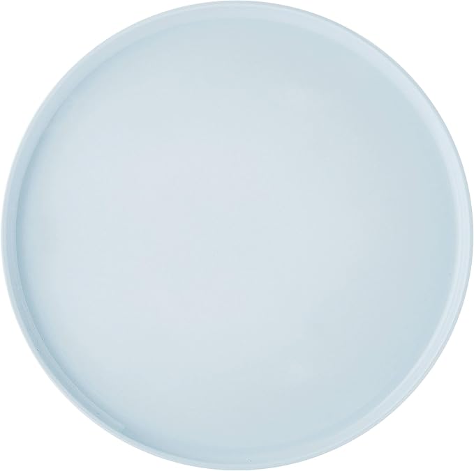 Mikasa Madison Misty Blue Bone China Dinnerware Set, 12-Piece Service for 4, Includes Dinner Plates, Salad Plates and Cereal Bowls, Dishwasher Safe