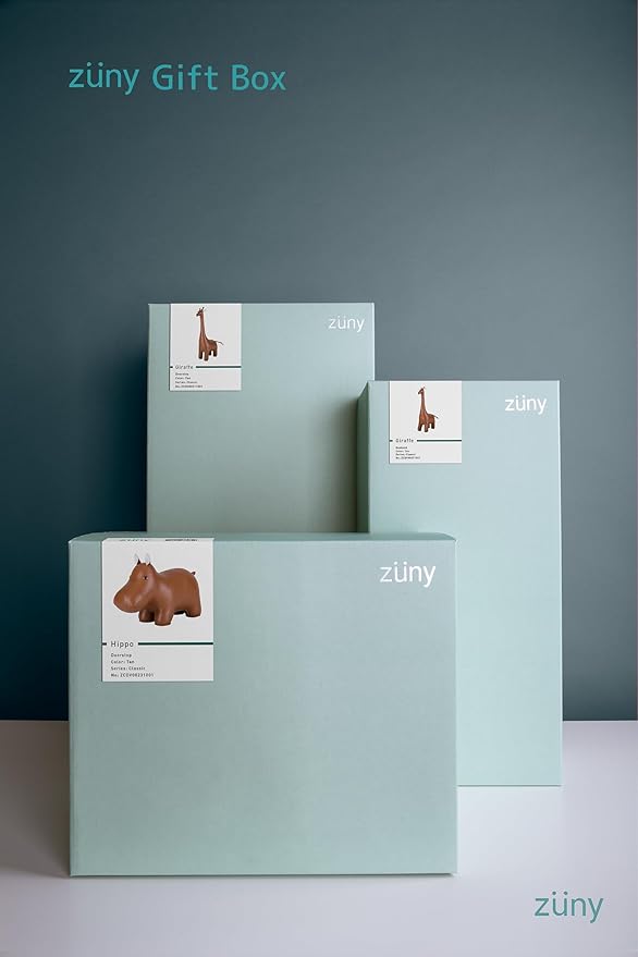 zuny Series Bookend Tan for Shelves, Office Decorative- Bull Buloo