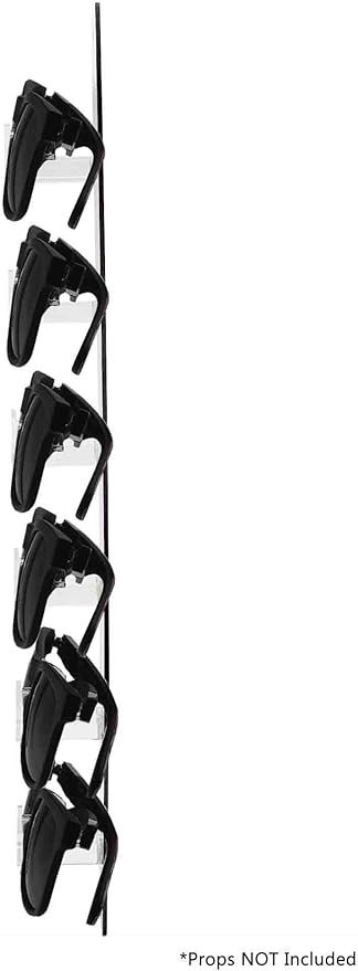 Marketing Holders 12 Pack Sunglasses Holder 6 Pair Acrylic With Hardware Gift Shops Bookstores Pharmacies Department Stores Fashion Retailers Shopping Centers Easy Access Low Maintenance Black