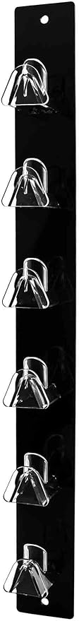 Marketing Holders 12 Pack Sunglasses Holder 6 Pair Acrylic With Hardware Gift Shops Bookstores Pharmacies Department Stores Fashion Retailers Shopping Centers Easy Access Low Maintenance Black