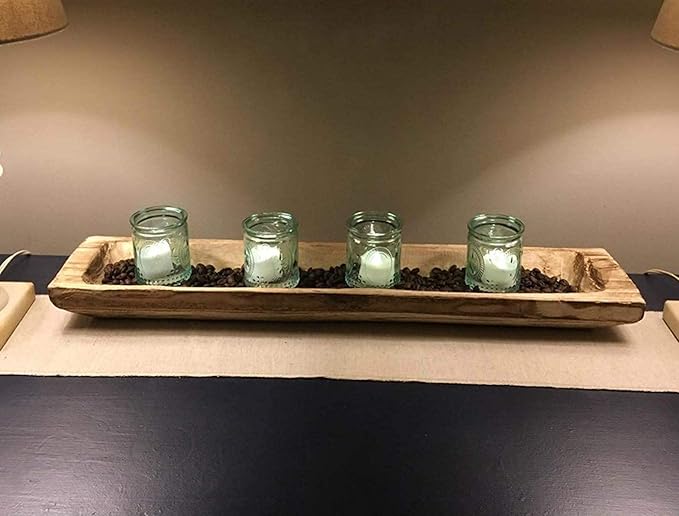 Kate Aspen Tea Light Holder - 24PCS - Vintage Glass Tealight Candle Holders, Perfect Wedding Favor, Bachelorette Favor or Bridal Shower Favor - Blue