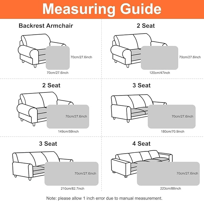 Smiry Couch Covers for Dogs Washable, Non Slip Fuzzy Pet Couch Covers for Sofa, Soft Thick Sofa Slipcovers Furniture Protector Pet Friendly (Airy Blue, 27.6" x 70.9")