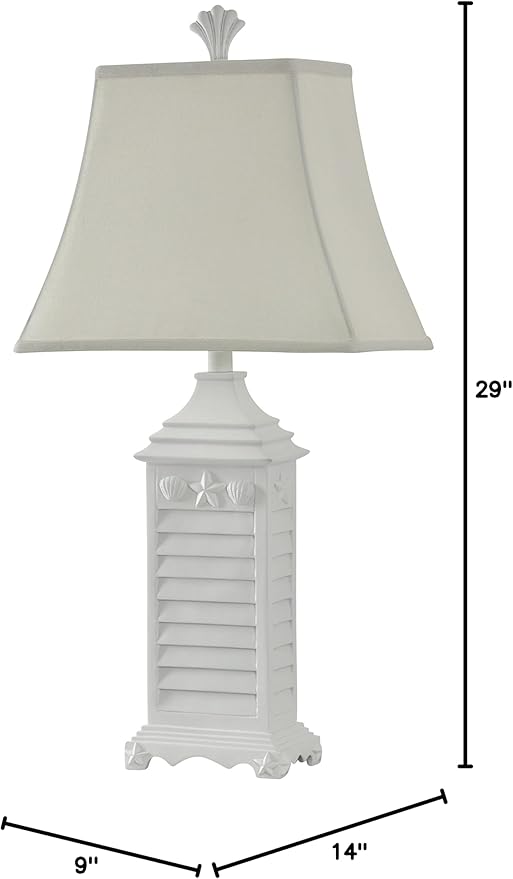 Table Lamp, White of Monterey