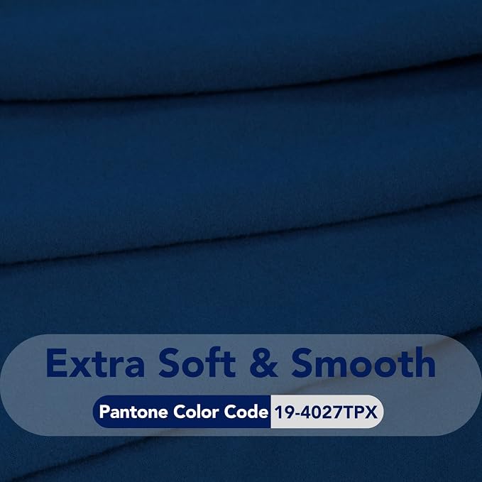 PureFit Super Stretch Chair Sofa Slipcover – Spandex Non Slip Soft Couch Sofa Cover, Washable Furniture Protector with Non Skid Foam and Elastic Bottom for Kids, Pets （Chair, Navy）