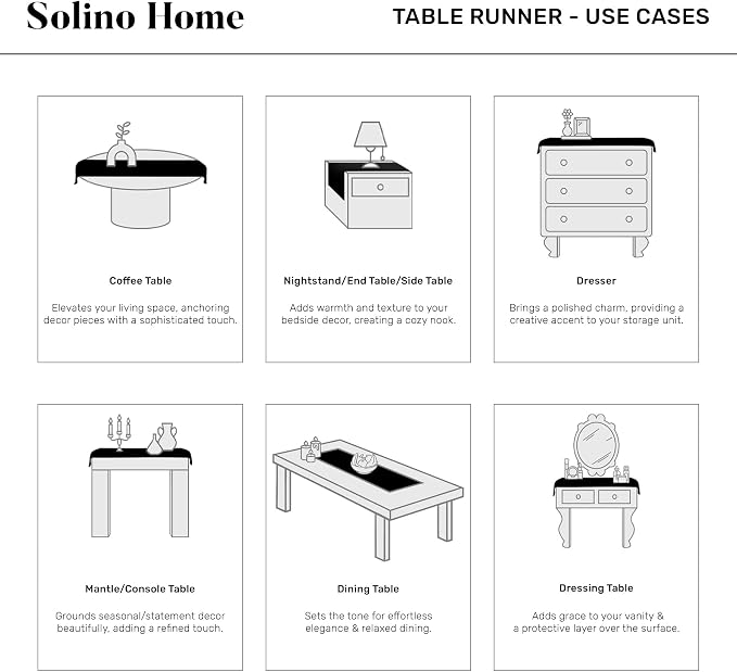 Solino Home Linen Small Table Runner 36 Inches - Athena, 100% Pure Linen Bubblegum Pink Table Runner 14 x 36 Inch Ideal for Dresser and Coffee Tables - Summer
