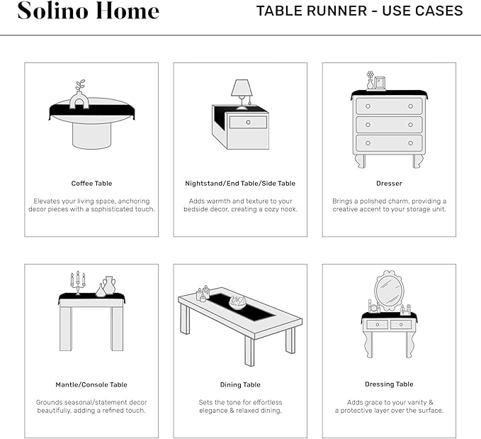 Solino Home Linen Small Table Runner 36 Inches - Athena, 100% Pure Linen Chambray Lemon Yellow Table Runner 14 x 36 Inch Ideal for Dresser and Coffee Tables, Summer