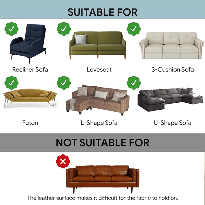 Large Gauze Sofa Cover%100 Pure Cotton, White Couch Covers for 3 Seater, 4 Seater Sofa, Sectional, 4 Layered Natural Muslin Washable Cloud Like Couch Cover (White, 70x150/177x380cm)