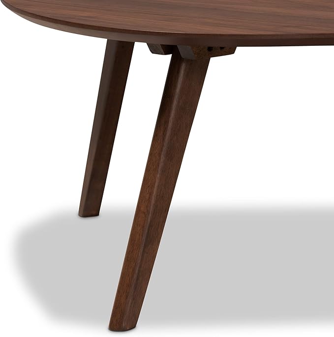 Baxton Studio Coffee Tables, One Size, Walnut