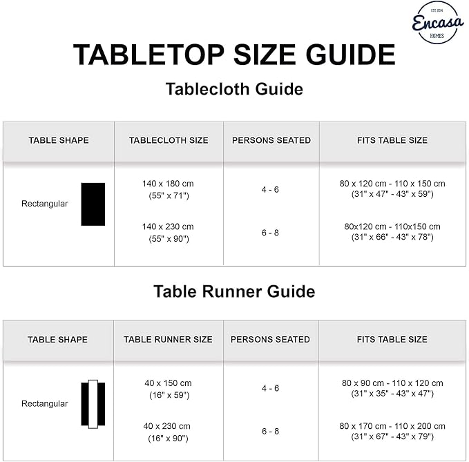 Encasa XO Dining Table Runner 13"x59" | Yarn Dyed Fine Ribbed Cotton | Solid Off White | Machine Washable