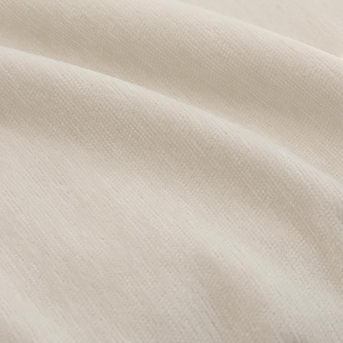 MEETSKY Couch Cover Sofa Covers Couch Covers for 3 Cushion Couch Sofa Pet Friendly, L Shaped Sectional Sofa Covers Washable Simply Put Sofa Throw Cover for Dogs, 91" x 134", Beige