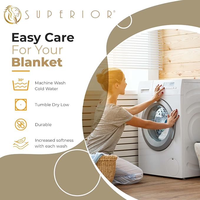 Superior Metro All-Season Cotton Blanket, Woven Blanket for Couch, Bed, Bedding, Farmhouse, Home Essentials, Cute and Cozy Bohemian Blankets, Herringbone Weave, Throw Size, Sage