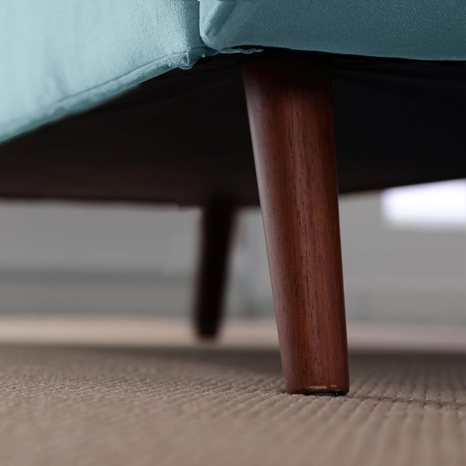 65" Velvet Storage Bench, Vintage Bed Bench with Storage Upholstered Rolled Armed Button Tufted Entryway Bench for Bedroom End of Bed, Living Room, Entryway, Hallway, Dressing Room (Blue)