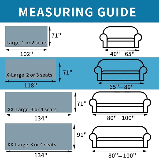 HAOMAIJIA Non Slip Couch Cover Sofa Covers for 2 Cushion Couch Washable sectional Couch Covers for Dogs pet Furniture Protector Couch Cover Blanket for Living Room (Brown, 71"x118")