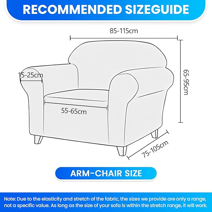 Stretch Sofa Slipcover 1 Piece Couch Sofa Cover,31"-46" Non Slip Soft Couch Sofa Cover Washable Furniture Protector with Non Skid Foam and Elastic Bottom for Kids, Pets,Pea Green