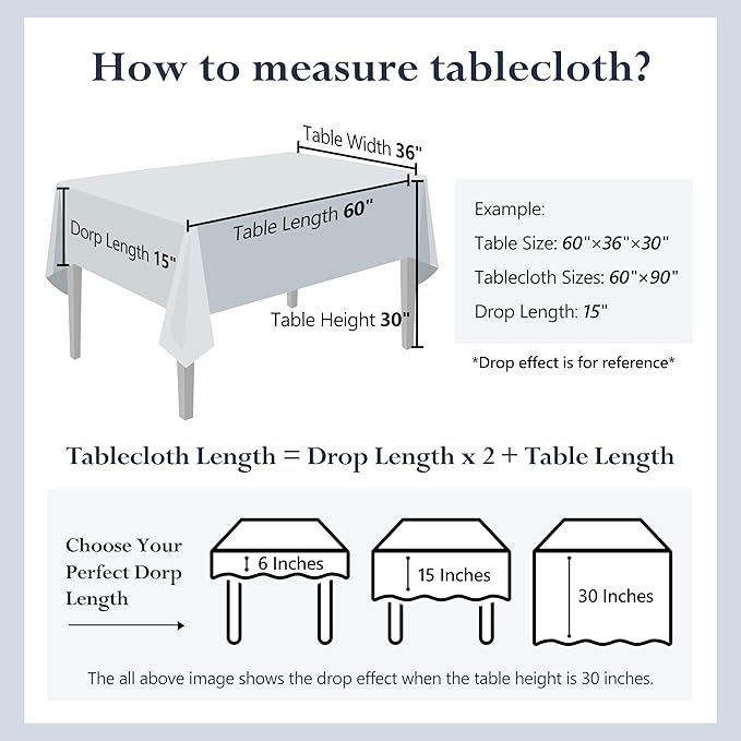 Linen World Linen Tablecloth,100% French Linen Navy Tablecloth 120" x 60" Inch,Washable Rectangular Tablecloth for Dining,Outdoor,Weddings and Restaurants,Decorative Thanksgiving Christmas