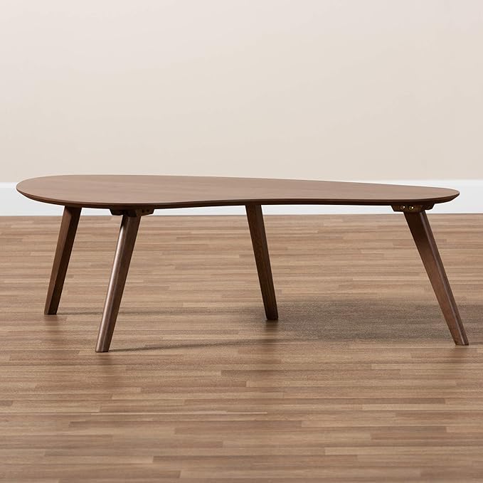 Baxton Studio Coffee Tables, One Size, Walnut