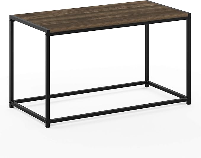 FURINNO Camnus Modern Living Coffee Table, Columbia Walnut