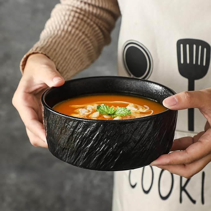 Matte Ceramic Dinnerware set for 4, 16 Pieces, Kitchen Plates and Bowls Set Porcelain, Dish set for 4, Dishware Sets Stoneware Dinner Plates Sets Platos de Cocina Vajilla