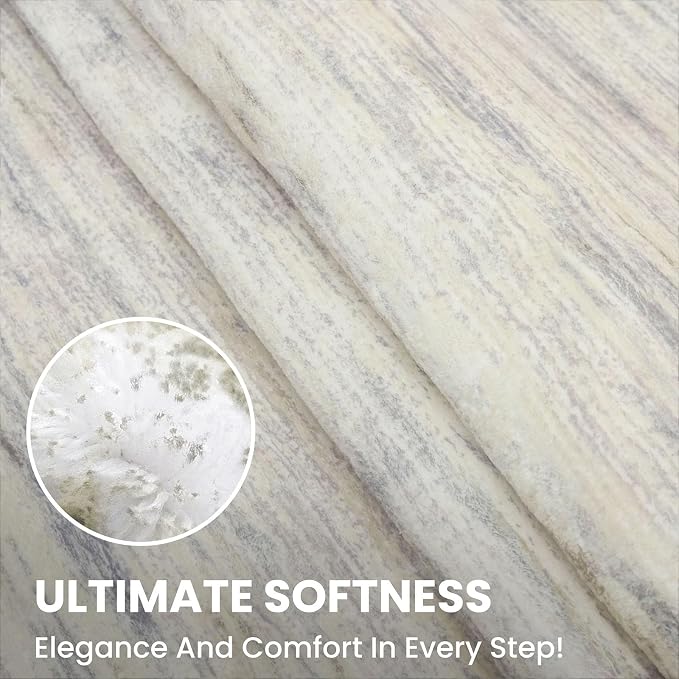 SIILOOM 2x6 Modern Abstract Runner Rug for Hallways, Gray Beige Neutral Multi Super Soft Hallway Decor Kitchen Rugs with Non-Slip, Non-Shedding Washable Runners for Entryway Laundry Indoor