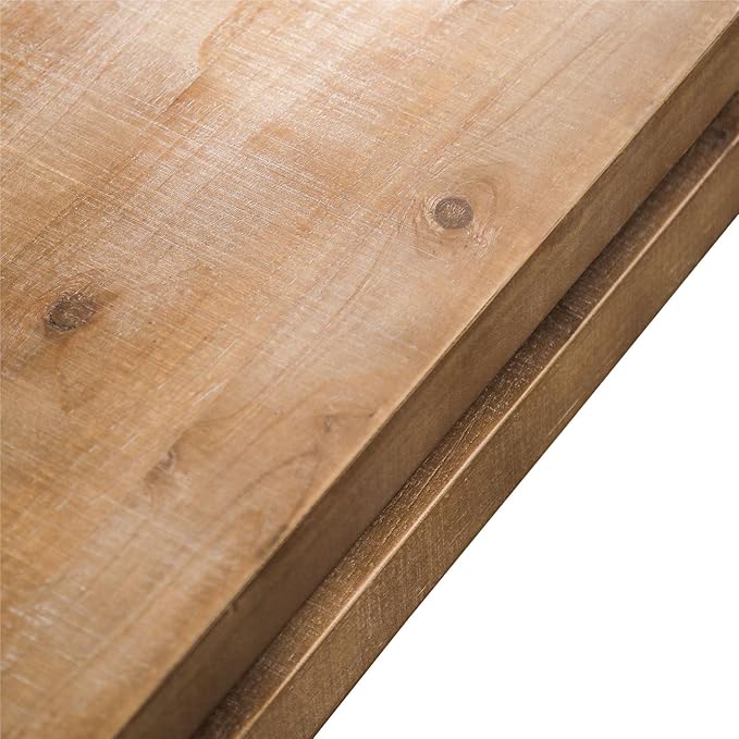 Rectangle Coffee Table for Living Room, Mid Century Modern Coffee Table, Solid Wood Center Table Accent Tea Table for Apartment