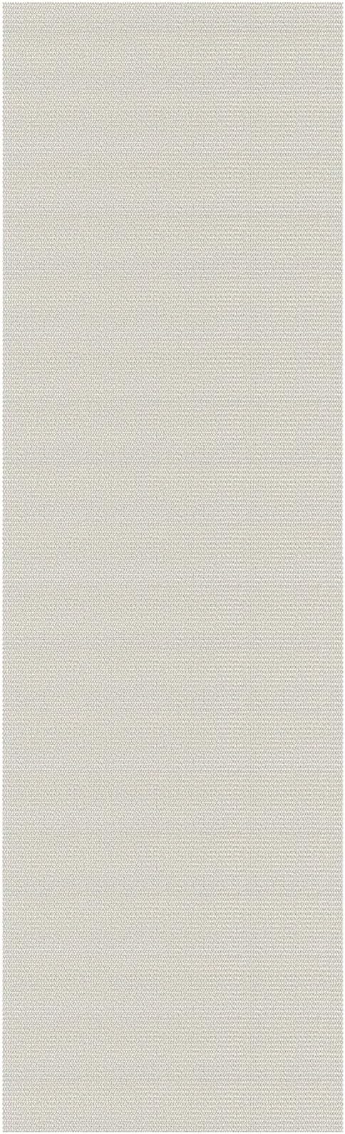 EARTHALL Washable Runner Rug 2x7 Ft Non Slip Runners for Hallways Cotton Rubber Backed Kitchen Runner Braided Indoor Floor Carpet Runners for Entryway, Hallway, Kitchen, Bedroom, Cream/Grayish