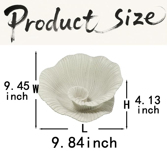 10" Large Decorative Bowl decor, Decorative Bowls for Modern Home Decor,Stylish Key Bowl for Entry Table,Decorative Fruit Bowls for Kitchen Counter