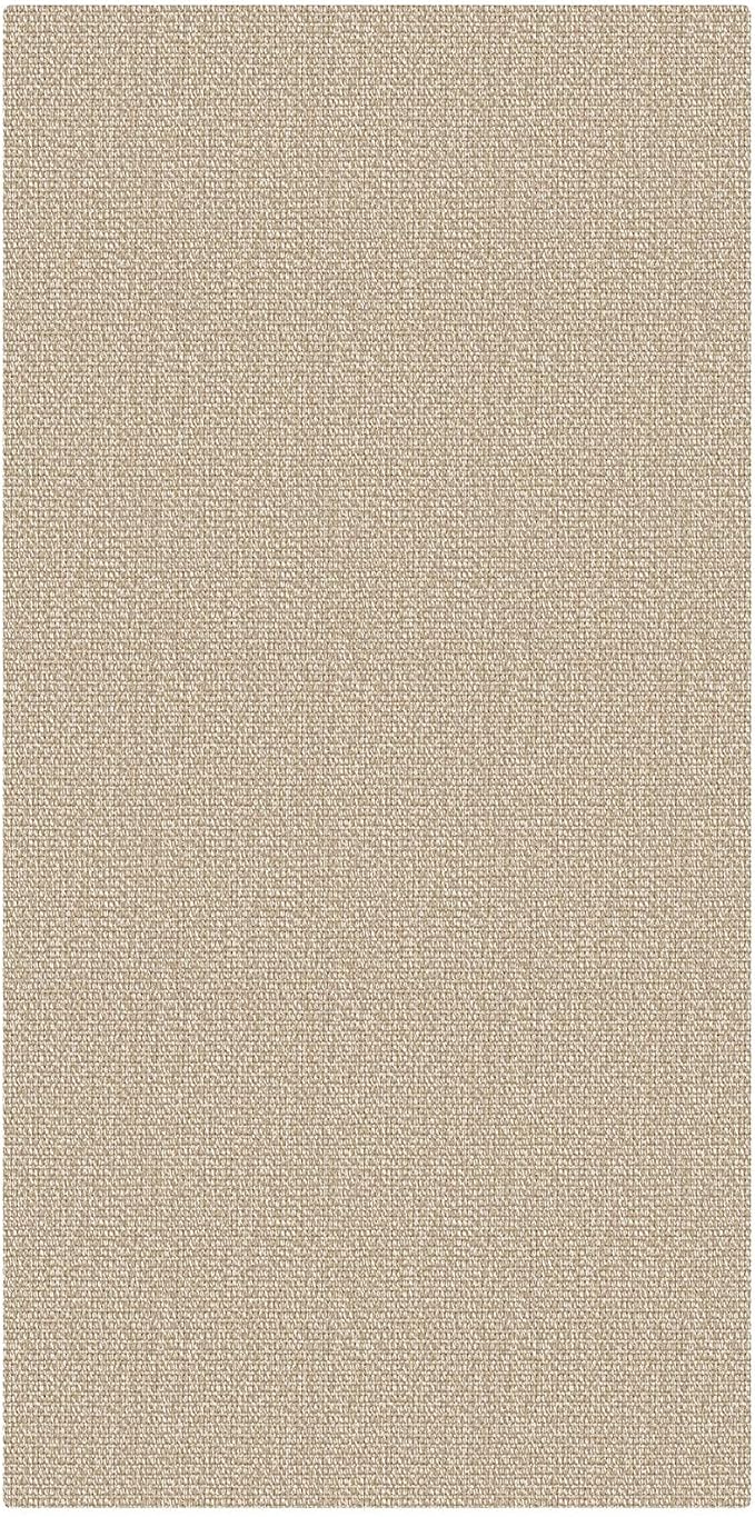 EARTHALL Washable Runner Rug 3x6 Ft Non Slip Runners for Hallways Wide Cotton Rubber Backed Kitchen Runner Braided Indoor Floor Carpet Runners for Entryway, Hallway, Kitchen, Bedroom, Send/Beige