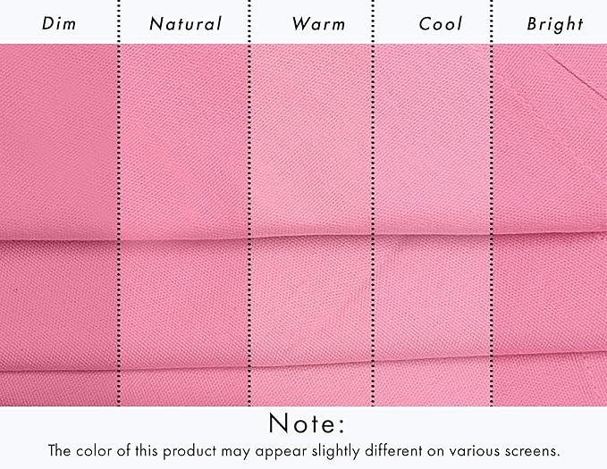 Ruvanti Cloth Napkins Set of 6, 100% Cotton High GSM 18x18 Inches Soft, Washable, Highly Durable & Absorbent, Perfect for Parties, Christmas, Thanksgiving Dinners – Pink Bubblegum