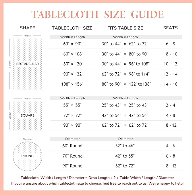 Linen World Linen Tablecloth,100% French Natural Flax Tablecloth 55" x 55" Inch,Washable Square Table Cloth for Dining,Outdoor,Weddings and Restaurants,Decorative Christmas,Peach Pink