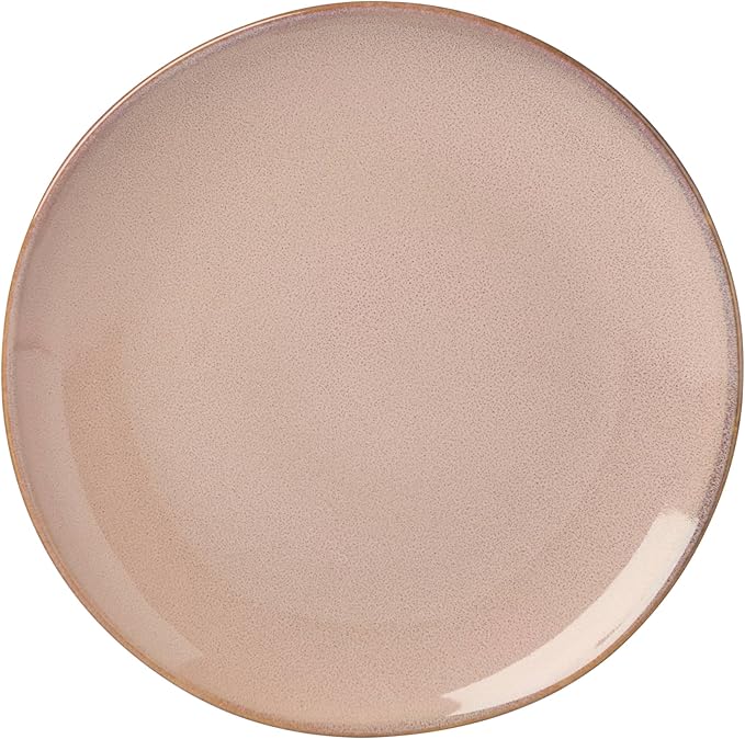 Oneida 897202 Organic Shades 12-Piece Dinnerware Set, Service For 4, Unique Color May Vary, Clay