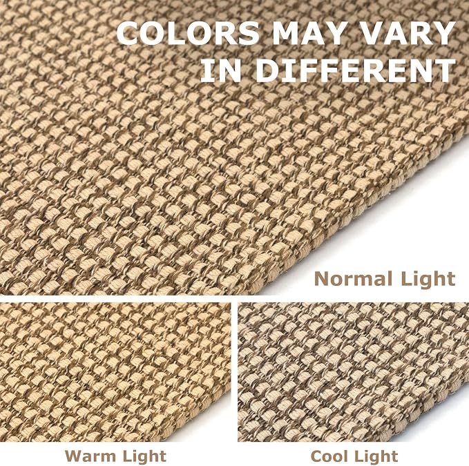 IOHOUZE Washable Exrea Long Hallway Runner Rug 3x16 Non Slip Rubber Backed Kitchen Runner Entryway Runner Indoor, Woven Rugs Floor Carpet for Kitchen Hall Entryway Stair, Orange/Tan/Brown