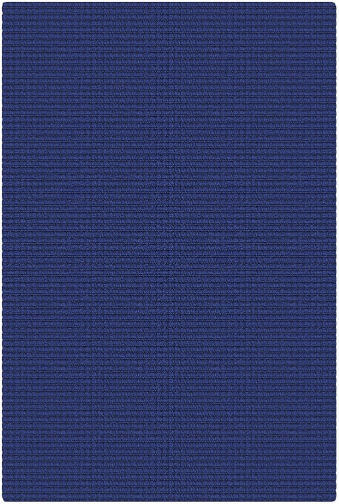 KOZYFLY Washable 2x3 Entry Area Rug, Small Throw Rugs for Entryway, Woven Non Slip Rubber Backed Door Mat Indoor Entrance, Front Porch Carpet for Foyer, Kitchen, Bedroom, Living Room, Royal Blue/Navy