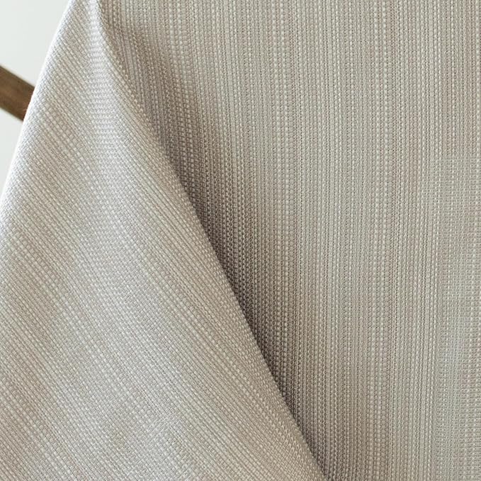 Benson Mills Cameron Textured Fabric Table Cloth, for Everyday Home Dining, Parties, Weddings & Holiday Tablecloths (60" x 120" Rectangular, Millennium Natural)