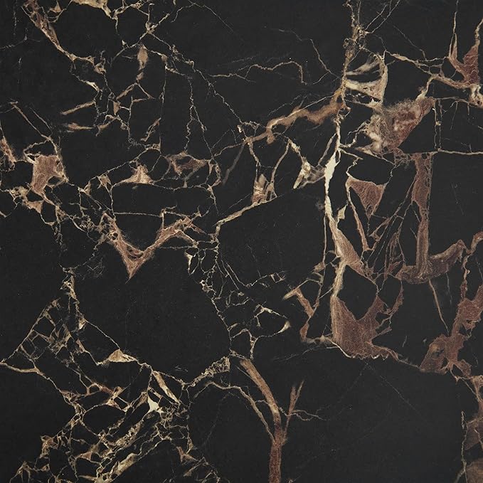 48.62" Coffee Table Modern Unique Shape Fiberglass Center Table for Living Room Apartment Office, No Need Assembly, Black Tree Root Texture Pattern