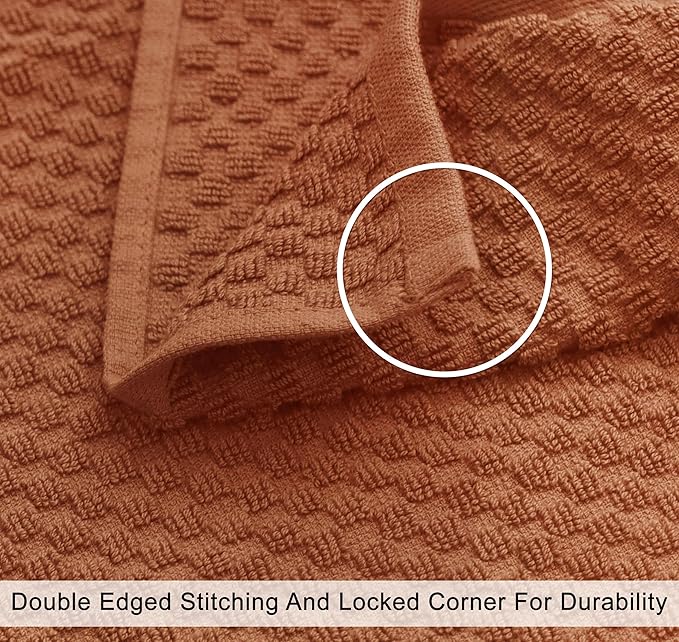 COTTON CRAFT Waffle Bath Sheets - Luxurious 2 Pack Euro Spa Waffle Weave Bath Sheet - Large 100% Ringspun Cotton Bath Towels - Absorbent Quick Dry Bathroom Towel Set - Oversized 35 x 70 inches - Mocha