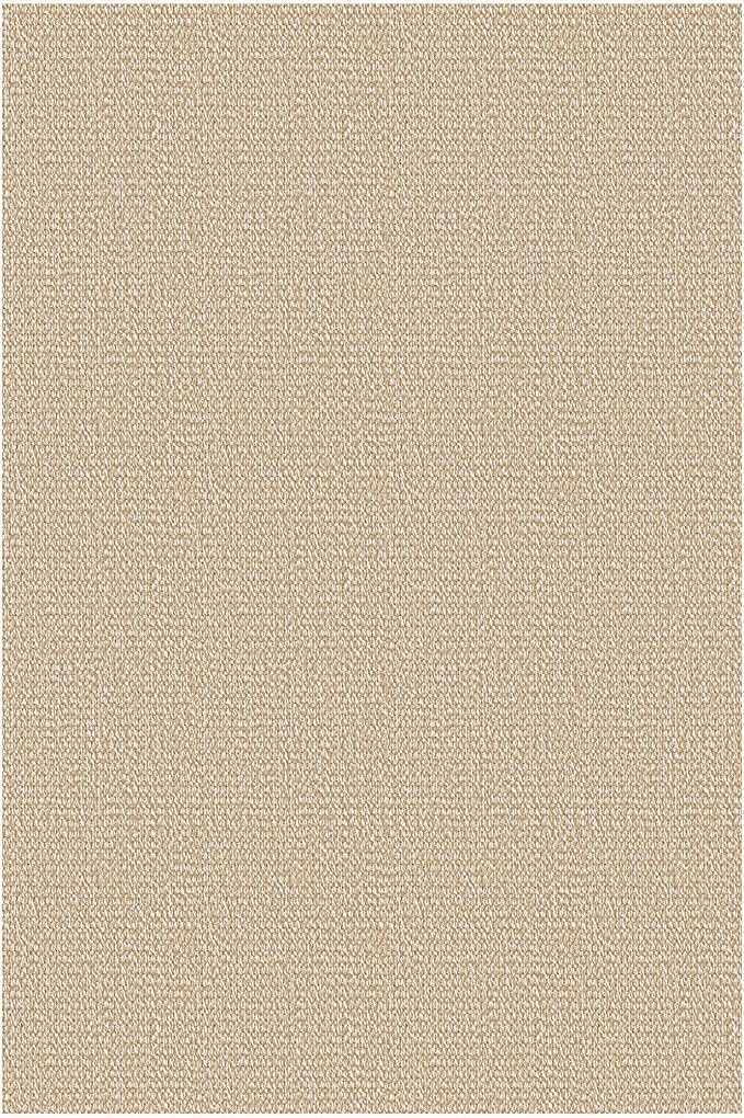 EARTHALL Washable Area Rug 4x6 Ft Non Slip Rugs for Entryway Braided Throw Rugs Bedroom Carpet Cotton Entry Rug Woven Floor Carpets for Bedroom Dining Room Living Room, Golden Beige/White
